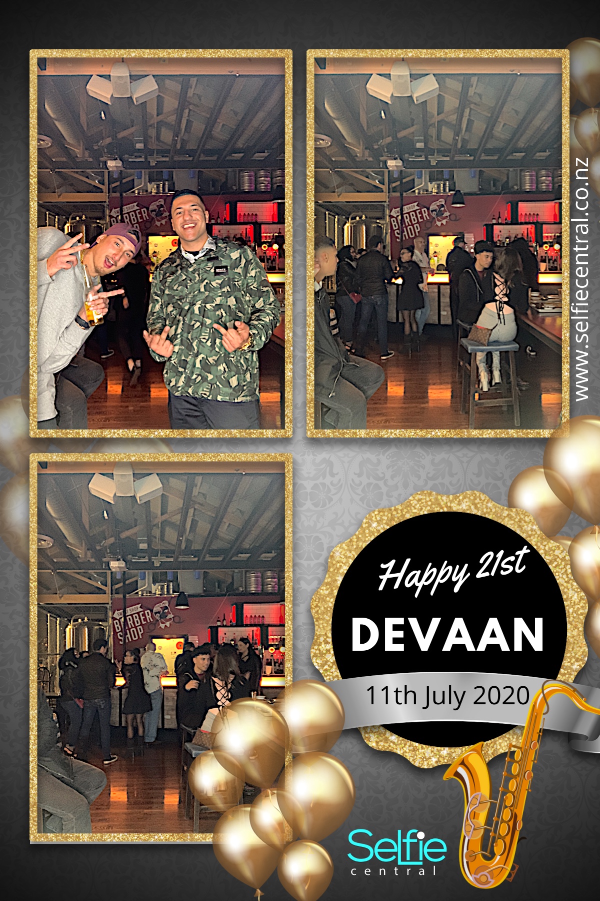 Happy 21st Devaan | View more photos from the event at gallery.photobooth.co.nz/u/SelfieCentral/Happy-21st-Devaan